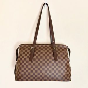 Louis Vuitton Vintage Chelsea Damier Ebene Tote